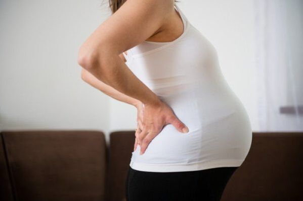 dolor de espalda durante el embarazo, el parche ayudará