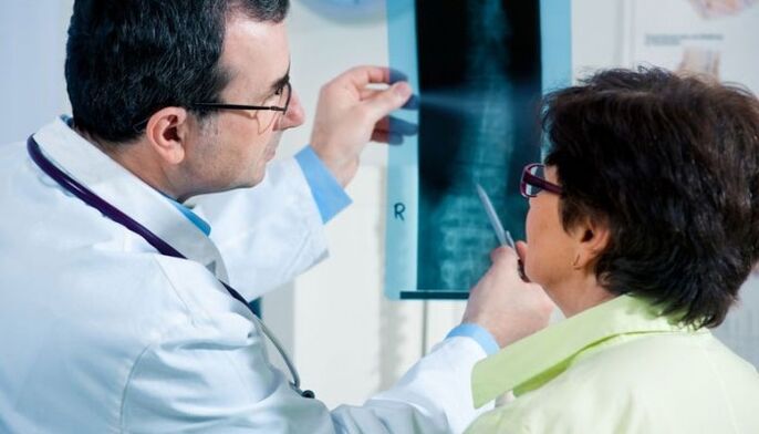 La radiografía como método de diagnóstico de la osteocondrosis cervical.
